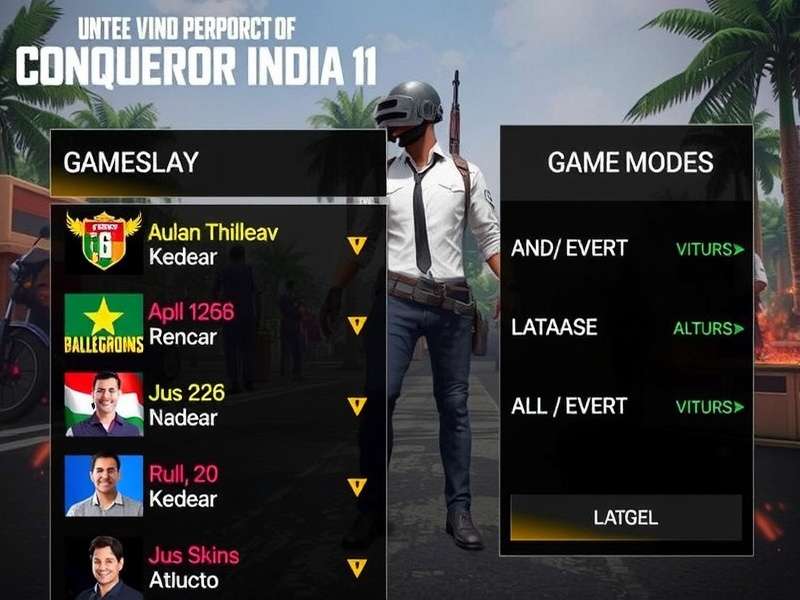 PUBG Conqueror India 11 Gameplay